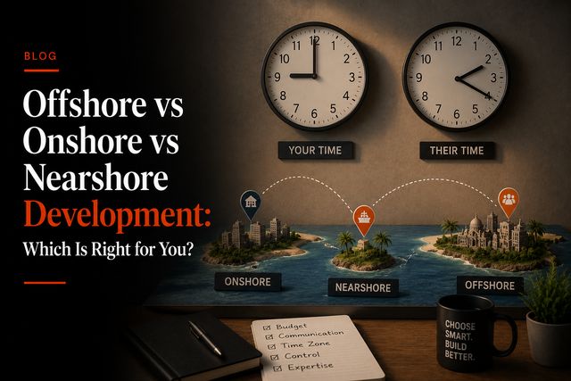 Offshore vs Onshore vs Nearshore Development: Which Is Right for You?