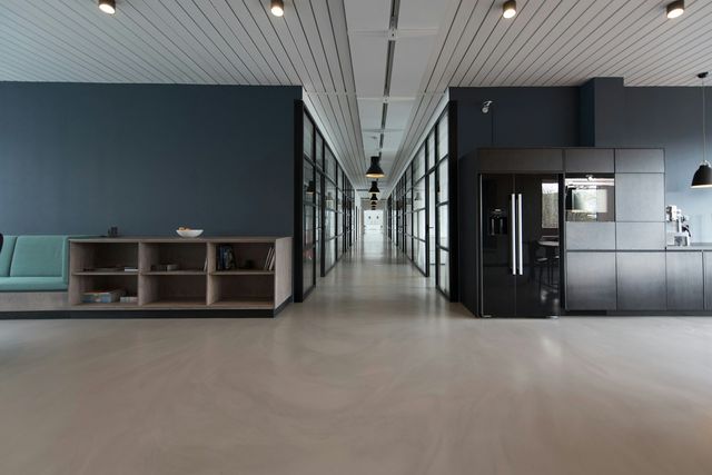 Inside a calm, minimal studio