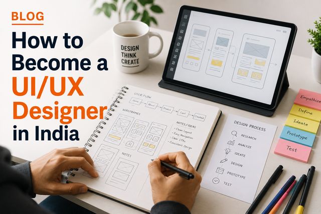 How to Become a UI/UX Designer in India