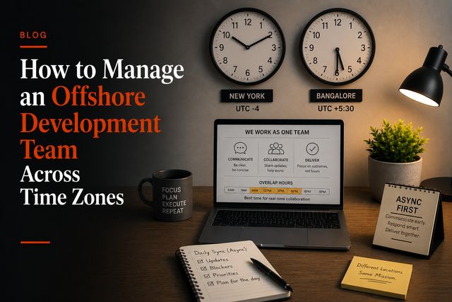How to Manage an Offshore Development Team Across Time Zones