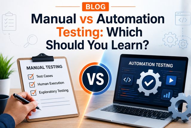 Manual vs Automation Testing: Which Should You Learn?
