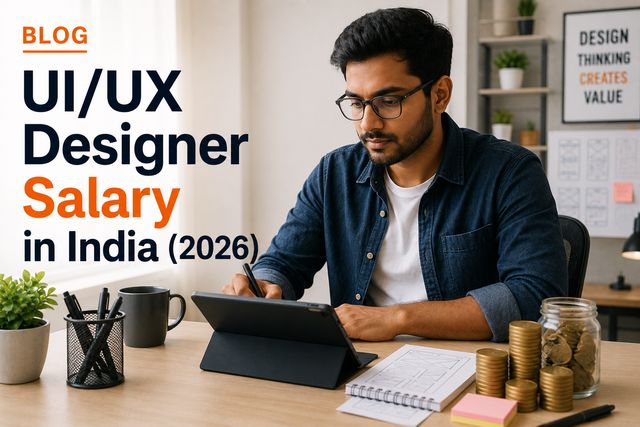 UI/UX Designer Salary in India (2026)